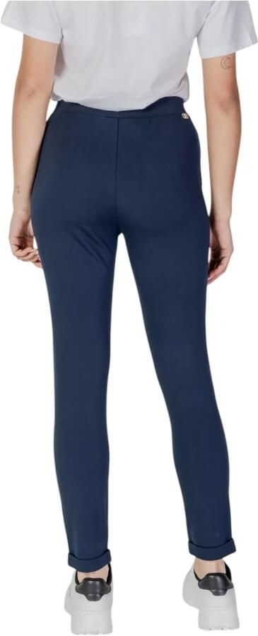 Liu Jo Blauwe Kant Broek Lente Zomer Vrouwen Blue Dames