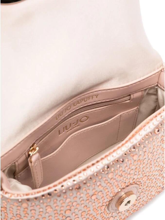 Liu Jo Blush Pink Foldover Chain-Link Tas Pink Dames - Foto 2
