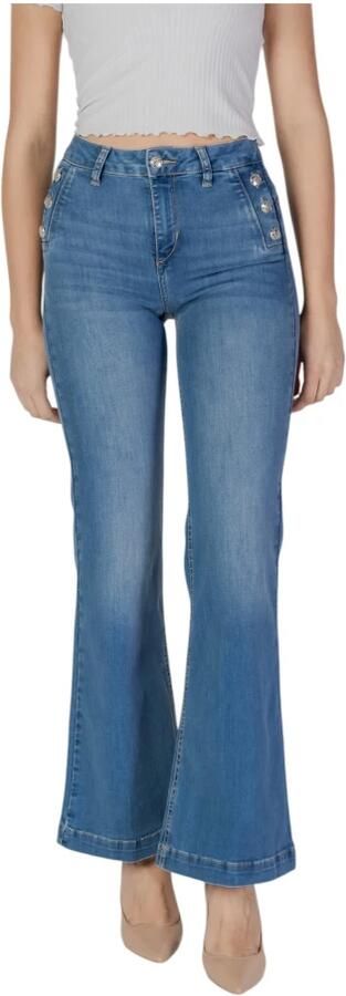Liu Jo Bootcut Jeans Dames Lente Zomer Collectie Blue Dames - Foto 8
