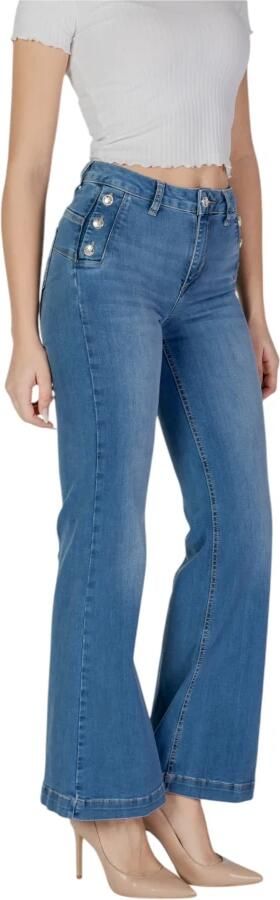 Liu Jo Bootcut Jeans Dames Lente Zomer Collectie Blue Dames - Foto 6