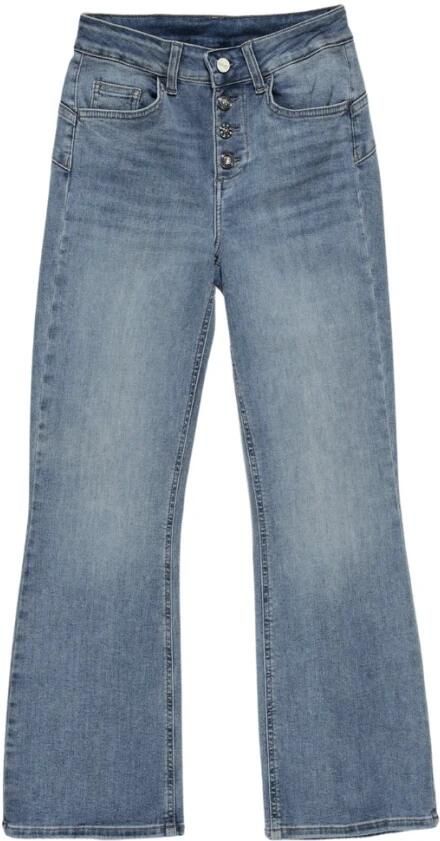 Liu Jo Bootcut Princess Jeans in Blauw Denim Blue Dames - Foto 2