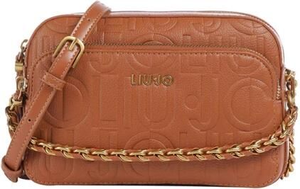 Liu Jo Bruine Schoudertas met Gouden Details Brown Dames - Foto 3