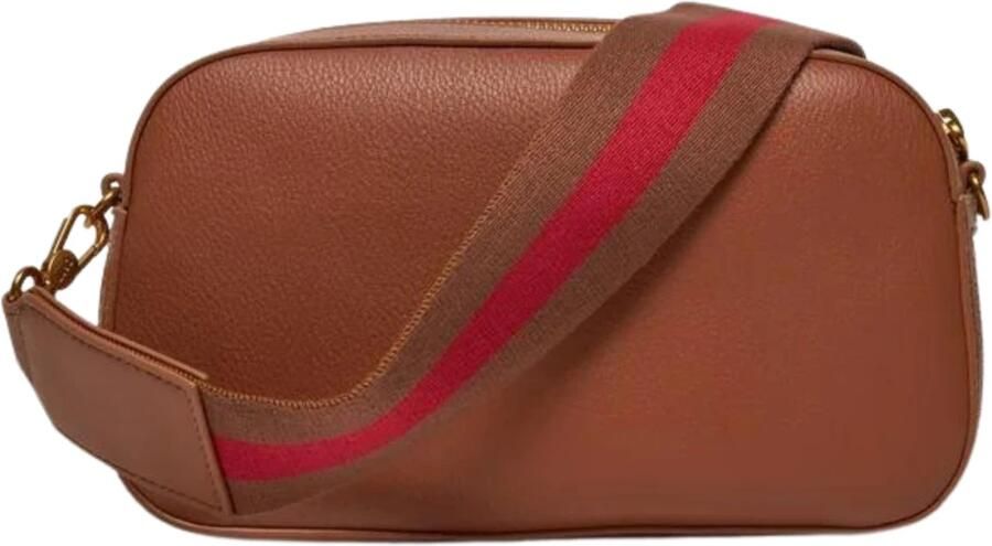 Liu Jo Schoudertas met Hammered Effect Brown Dames - Foto 2