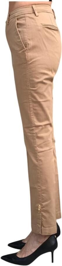 Liu Jo Beige Chino Broek voor Moderne Vrouwen Brown Dames - Foto 6