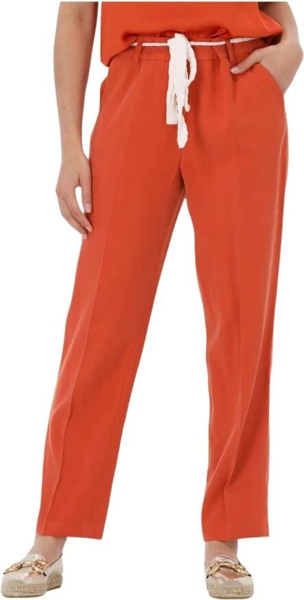 LIU JO Dames Broeken Ecs Pant. Chain H.w. Oranje - Foto 6