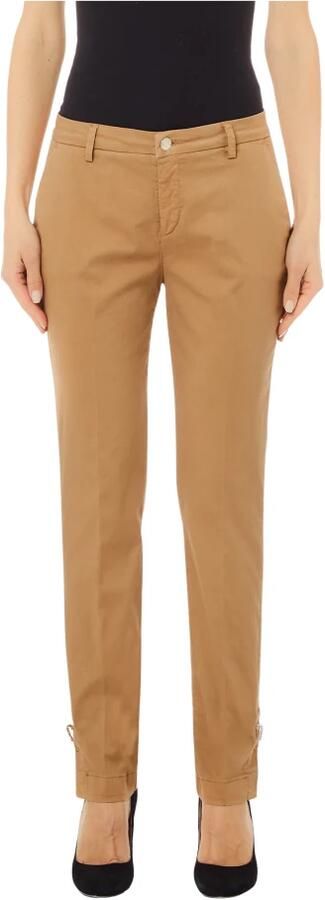 Liu Jo Beige Chino Broek voor Moderne Vrouwen Brown Dames - Foto 7
