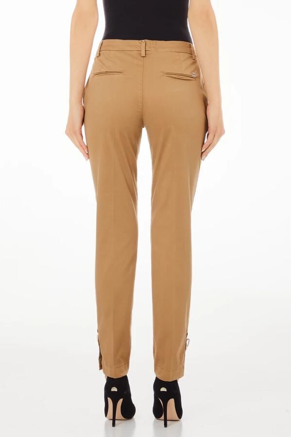 Liu Jo Beige Chino Broek voor Moderne Vrouwen Brown Dames - Foto 2