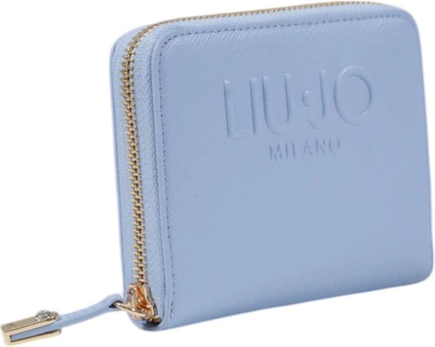 Liu Jo Chique ritsportemonnee met vakken Blue Dames
