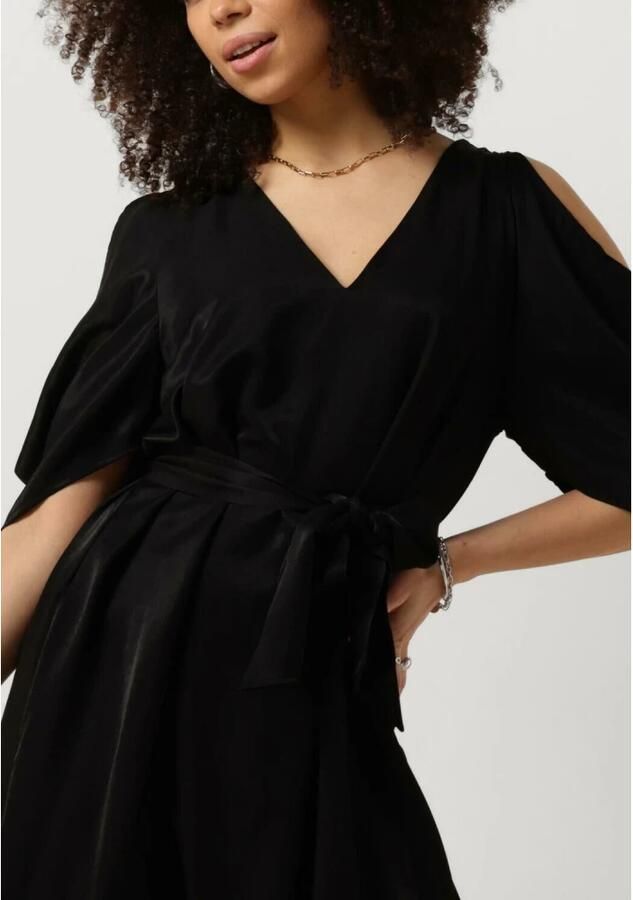 LIU JO Dames Jurken Crepe Leggero Tp Dress Zwart