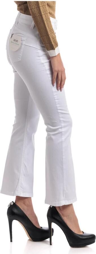 Liu Jo Geknoopte Dames Jeans met Zilveren Detail White Dames - Foto 11