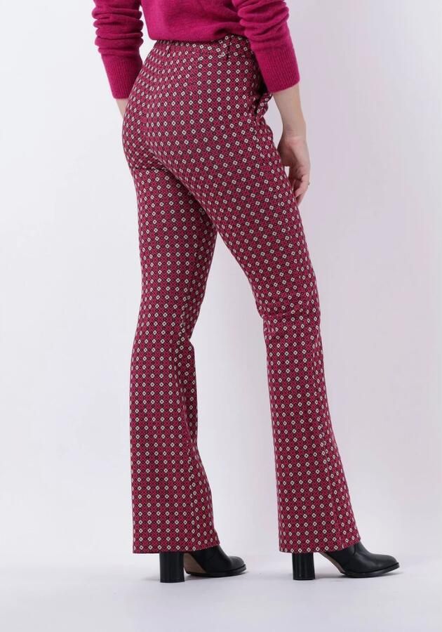 Liu Jo Dames Flared Broek Roze Multicolor Dames - Foto 3
