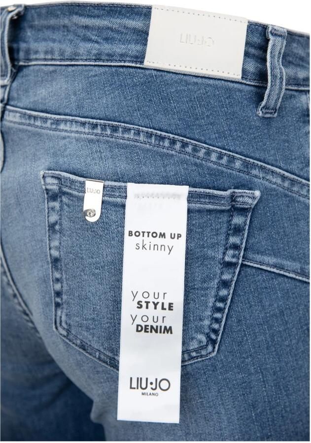 Liu Jo White Skinny fit jeans in 5-pocketmodel model 'MONROE'