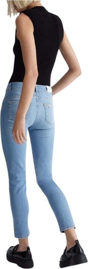 Liu Jo White Jeans in 5-pocketmodel model 'DIVINE' - Foto 3