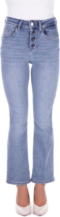 Liu Jo Denim Jeans met Logo Achterzak Blue Dames - Foto 5