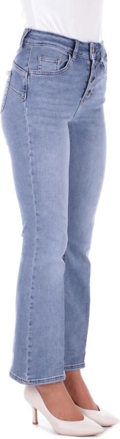 Liu Jo Denim Jeans met Logo Achterzak Blue Dames - Foto 2