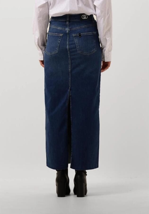 LIU JO Dames Rokken Gonna Lunga Denim Donkerblauw - Foto 2