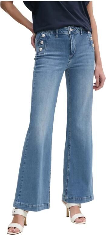 Liu Jo Bootcut Jeans Dames Lente Zomer Collectie Blue Dames - Foto 3