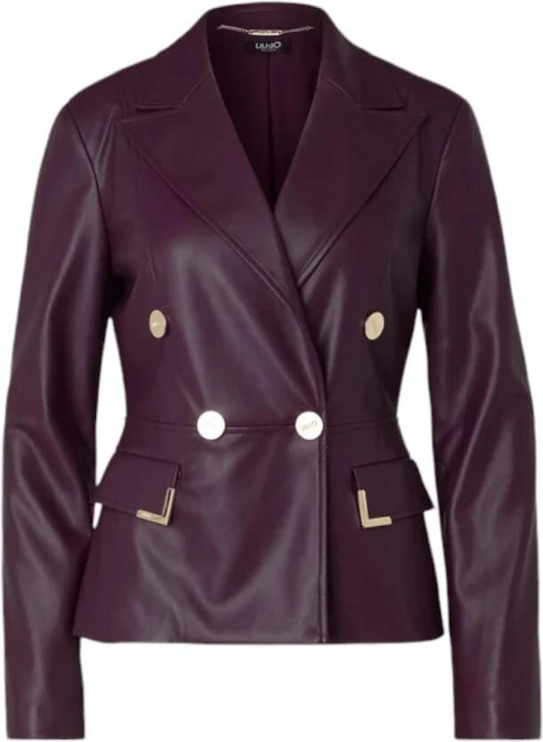 Liu Jo Elegante Blazer voor Vrouwen Purple Dames - Foto 6