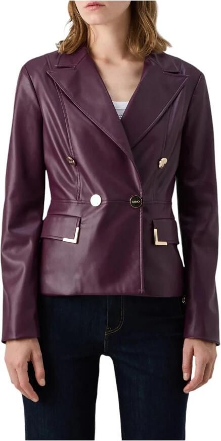 Liu Jo Elegante Blazer voor Vrouwen Purple Dames - Foto 2