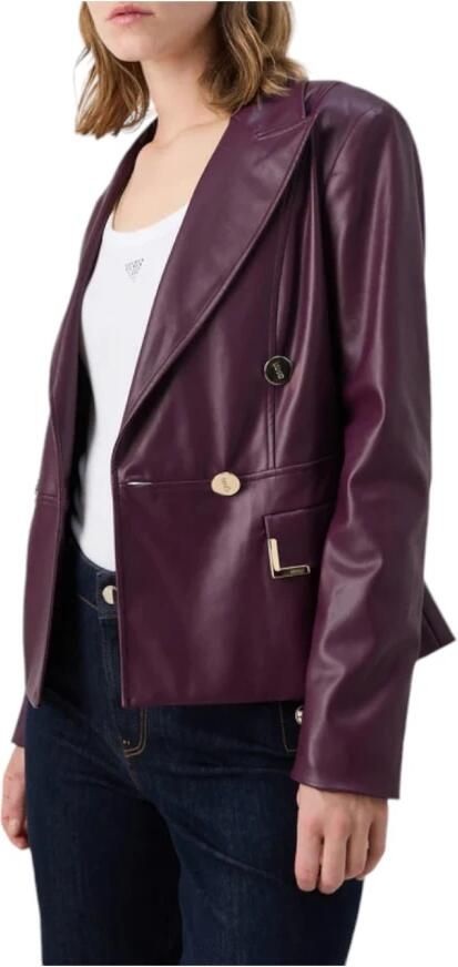 Liu Jo Elegante Blazer voor Vrouwen Purple Dames - Foto 3