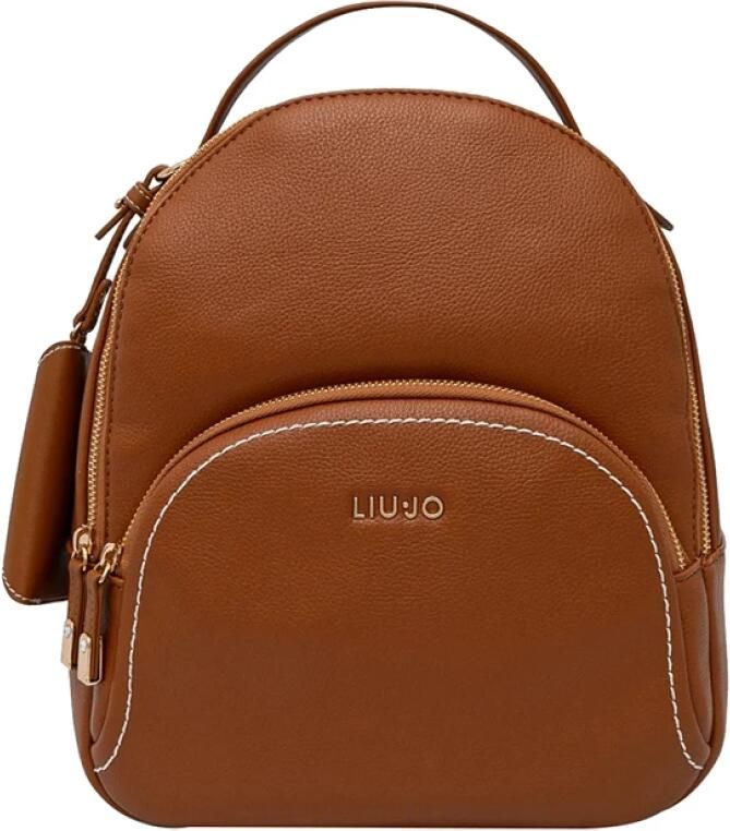 Liu Jo Elegante Brandy Synthetisch Leren Rugzak Brown Dames - Foto 3