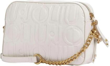 Liu Jo Elegante Ivoor Schoudertas met Gouden Details Beige Dames - Foto 5