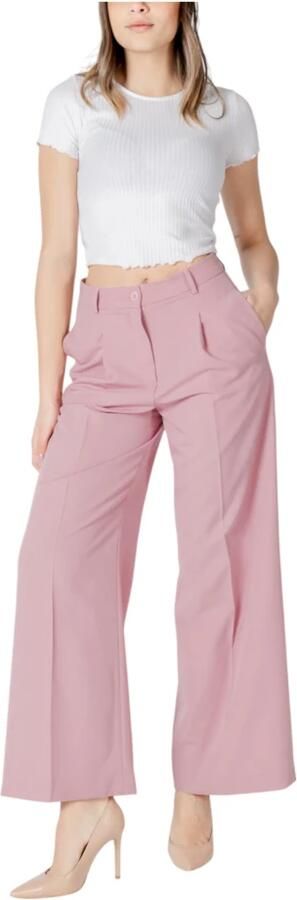 Liu Jo Elegante Palazzo Broek voor Vrouwen Pink Dames - Foto 3