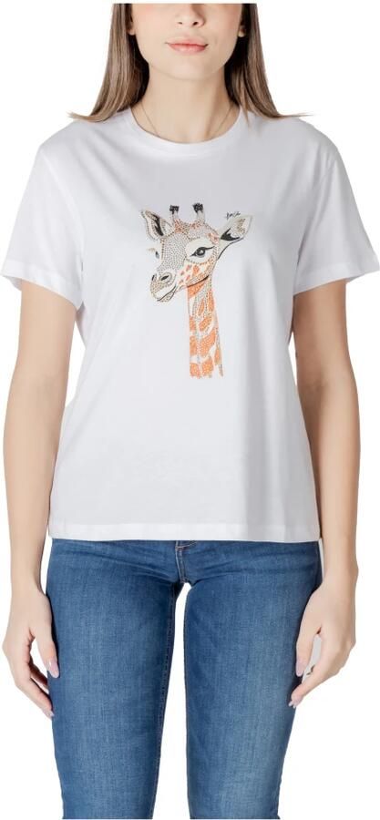 Liu Jo Elegante T-shirt met korte mouwen voor vrouwen White Dames - Foto 10