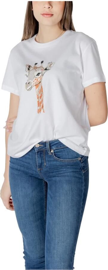 Liu Jo Elegante T-shirt met korte mouwen voor vrouwen White Dames - Foto 5