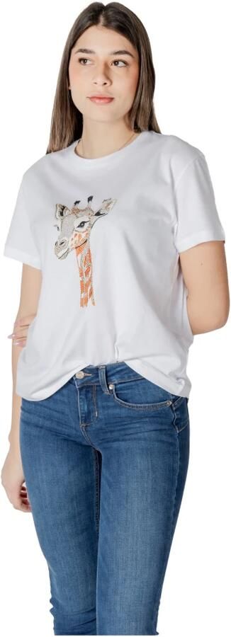 Liu Jo Elegante T-shirt met korte mouwen voor vrouwen White Dames - Foto 7
