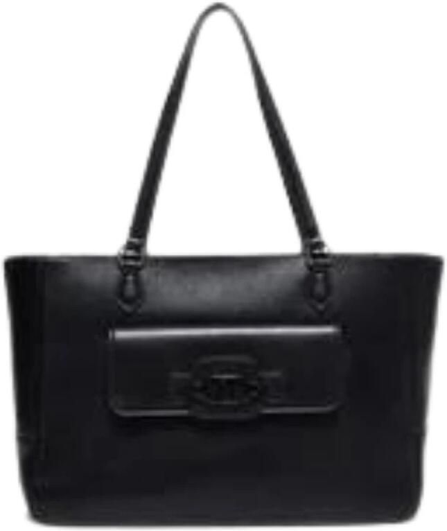 Liu Jo Stijlvolle Shopper Tas met Ritssluiting Black Dames