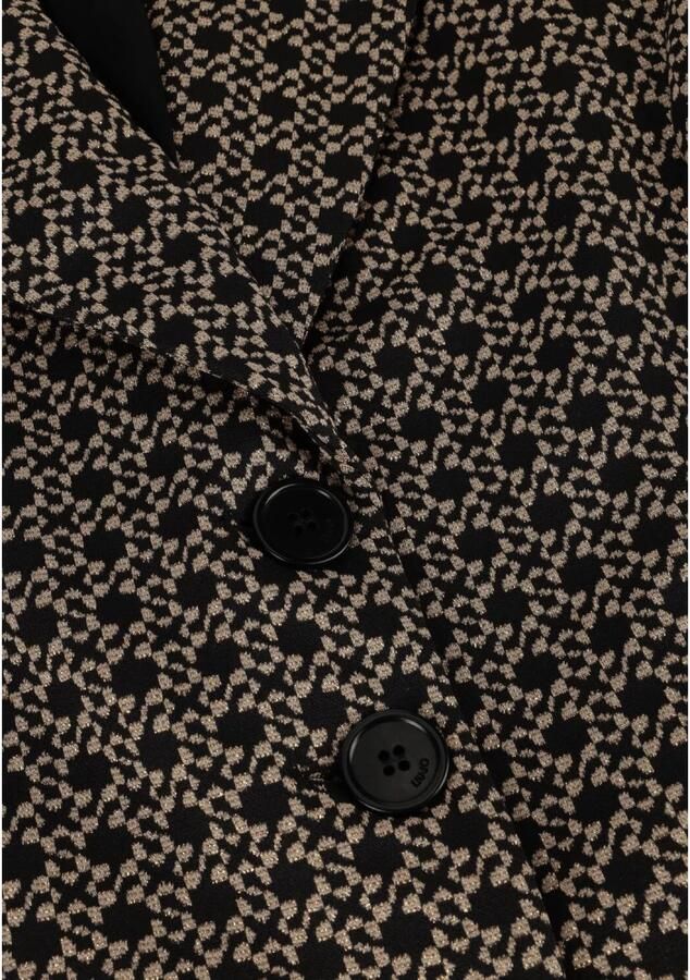 Liu Jo Elegante zwarte en gouden blazer Multicolor Dames - Foto 2