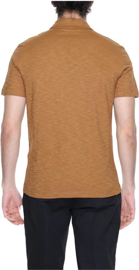 Liu Jo Flamecuba Heren T-shirt Lente Zomer Collectie Brown Heren