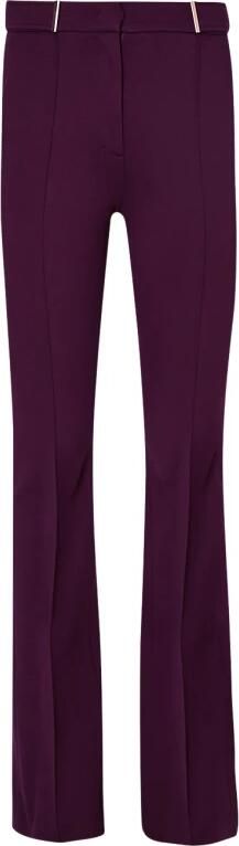 Liu Jo Flare Stretch Broek Purple Dames