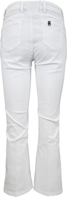 Liu Jo Geknoopte Dames Jeans met Zilveren Detail White Dames - Foto 3