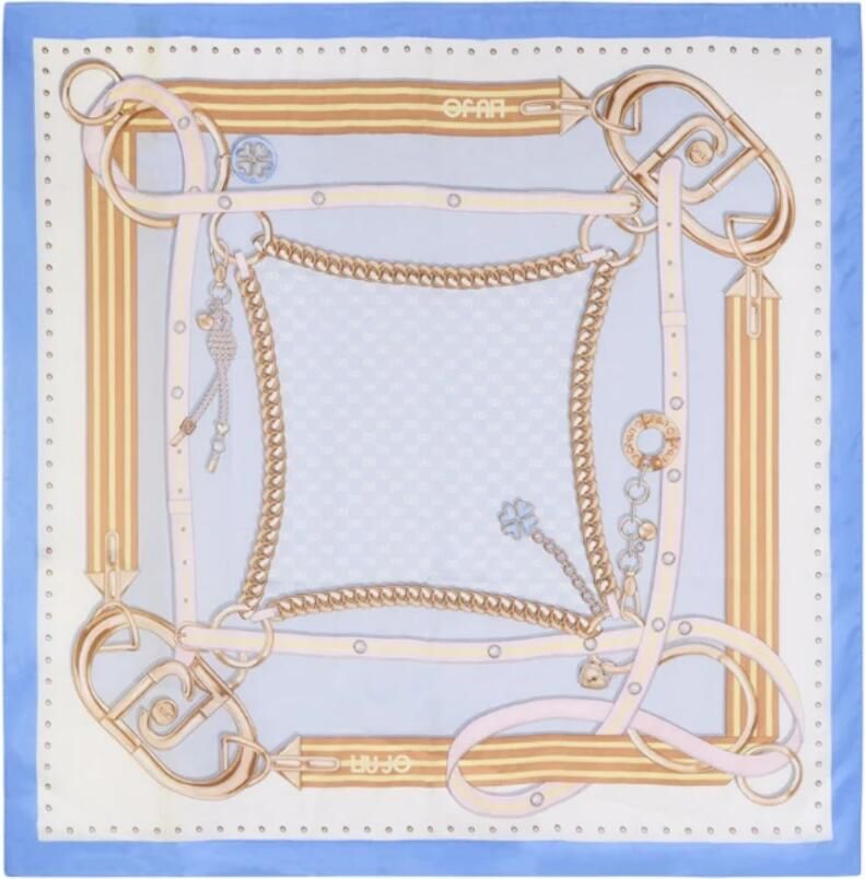 Liu Jo Gestreepte Foulard Sjaal Multicolor Dames - Foto 4