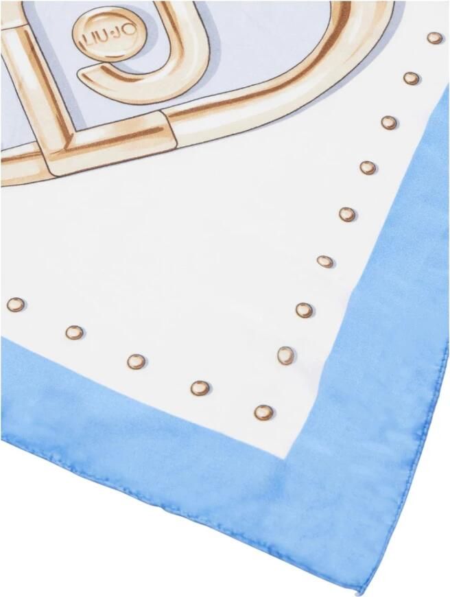 Liu Jo Gestreepte Foulard Sjaal Multicolor Dames - Foto 2