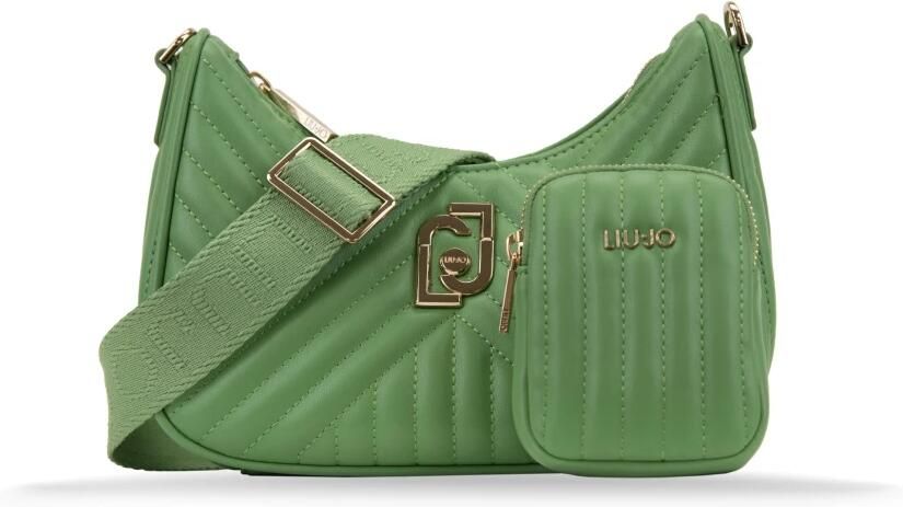 Liu Jo Gewatteerde schoudertas voor dames met veelkleurig patroon Green Dames - Foto 4