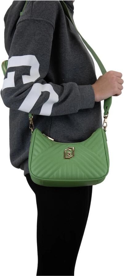 Liu Jo Gewatteerde schoudertas voor dames met veelkleurig patroon Green Dames - Foto 5