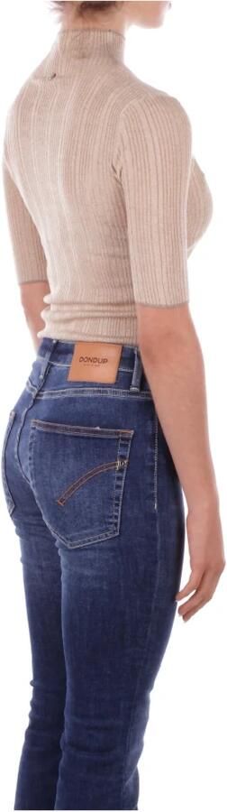 Liu Jo Gouden Sweater Elegant Glamour Lurex Yellow Dames - Foto 6