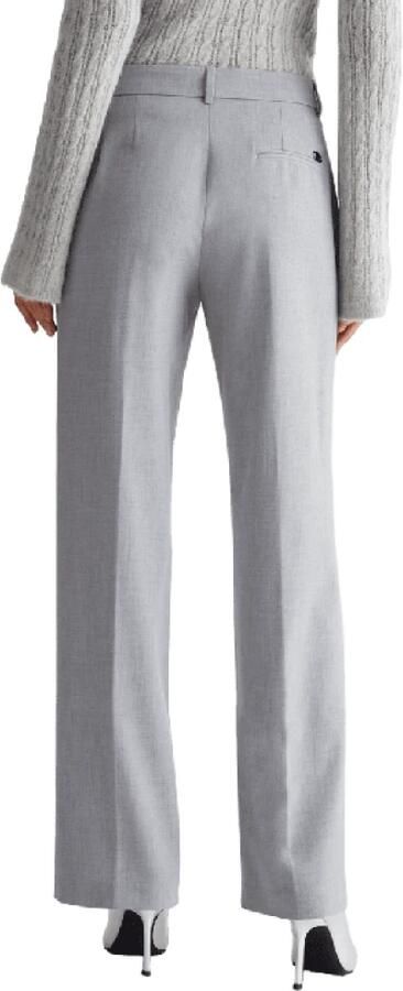 Liu Jo Grijze Chino Broek Frozen Stijl Gray Dames