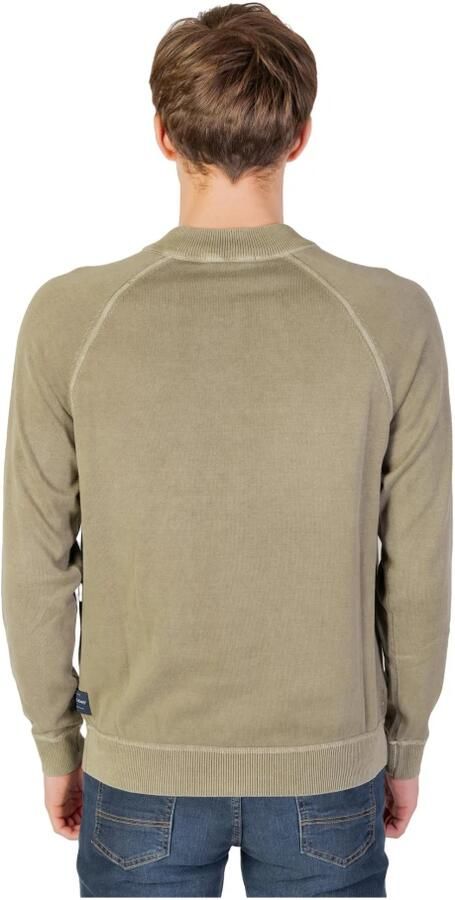 Liu Jo Groene Gebreide Trui 100% Katoen Green Heren - Foto 2