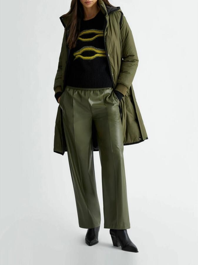 Liu Jo Metallic Intarsia Gebreide Trui Multicolor Dames - Foto 5