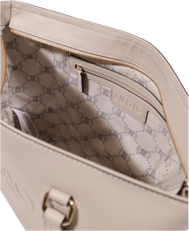 Liu Jo Grote Tassen Collectie voor Vrouwen van Polyurethaan Beige Dames