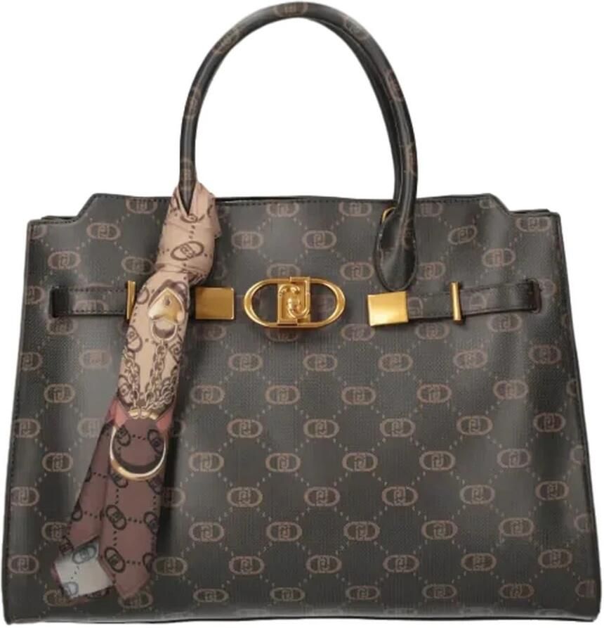 Liu Jo Stijlvolle Boston-tas voor vrouwen Black Dames - Foto 3