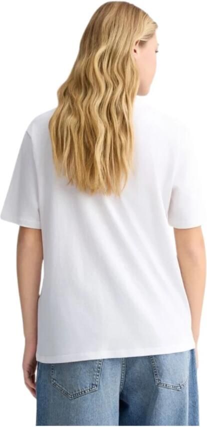 Liu Jo Stijlvol Bedrukt T-shirt voor Vrouwen White Dames - Foto 3