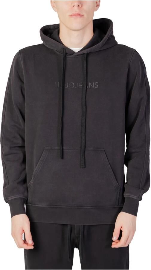 Liu Jo Heren Hoodie Herfst Winter Collectie Black Heren