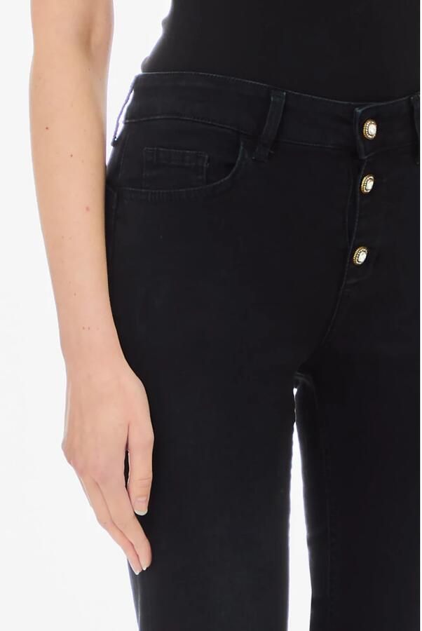 Liu Jo High Waist Monroe Jeans Black Dames - Foto 2