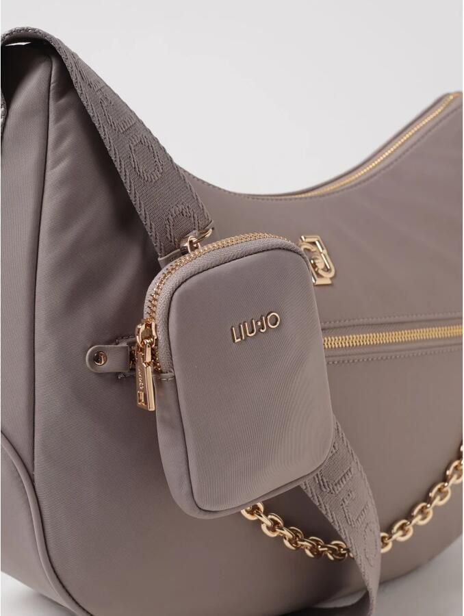 Liu Jo Hobo-tas met ECS-ontwerp Beige Dames