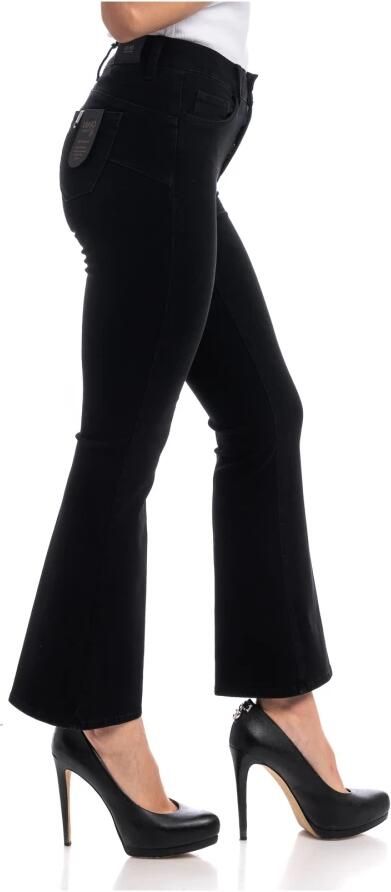 Liu Jo White Regular fit jeans met labelapplicatie model 'B.UP PRINCESS' - Foto 5